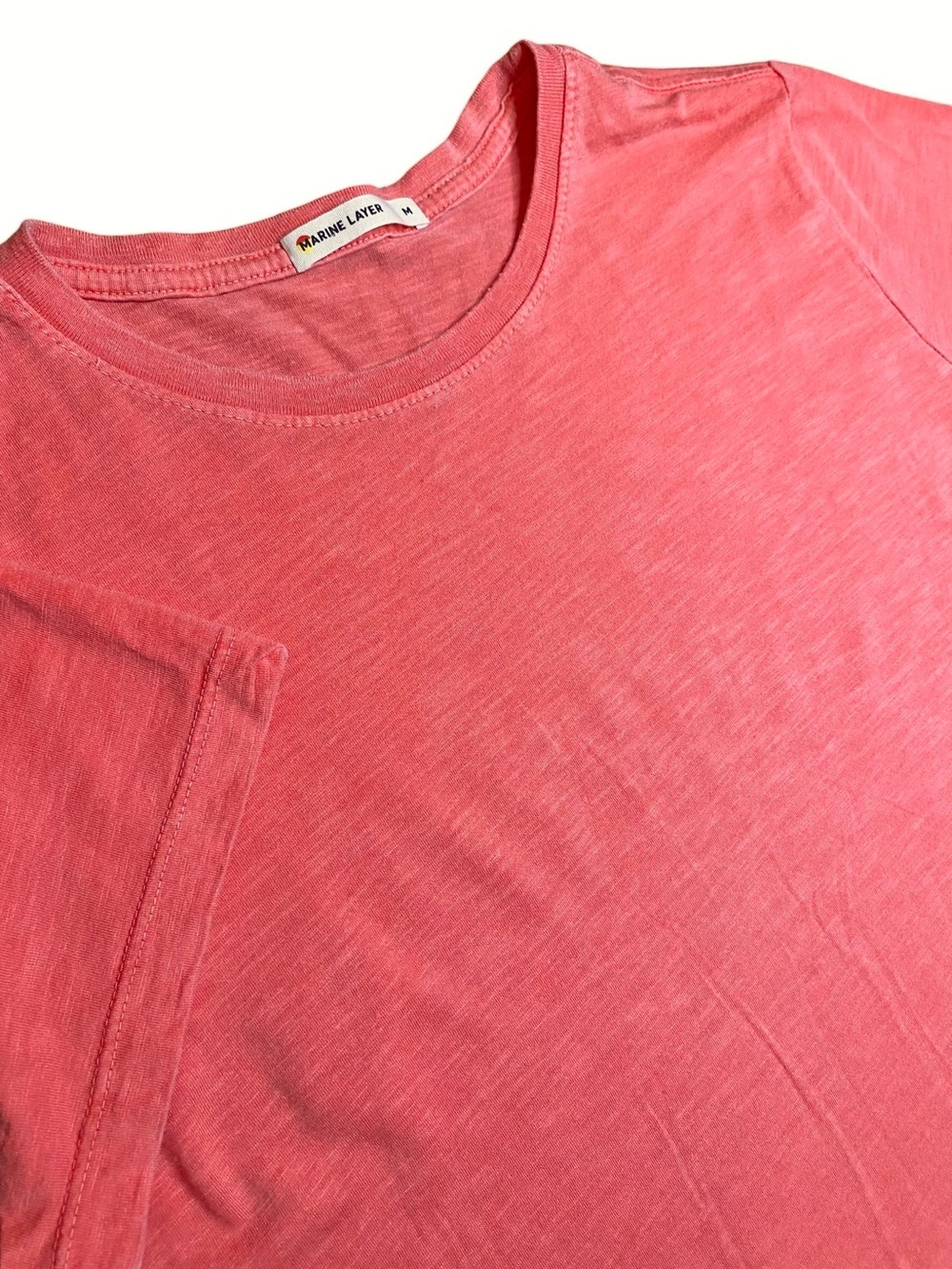 Marine Layer Tee Women’s M Casual Athleisure Preppy Colorful Outdoors Hiking